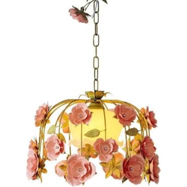 Imagem de Lustre Flor Pendente Luz Grande Vidro Leite Teto Pendurado Lâmpada Nórdica Moderna Floral Lustre para Sala de Jantar Cozinha Ilha Banheiro Hall de Entrada Luz de Teto de Fazenda 47cm