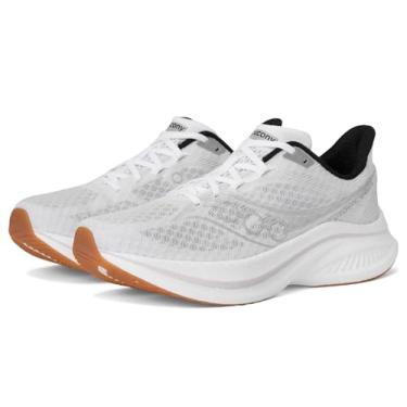 Imagem de Saucony Endorphin Speed 5 masculino, Branco/Goma, 40