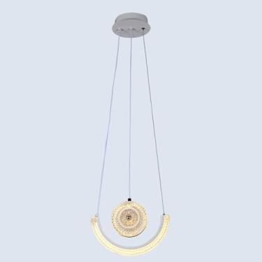 Imagem de Luminária pendente de vidro, lustre de sala de jantar, ferragens geométricas modernas, luminárias próximas ao teto, luzes suspensas, decoração moderna