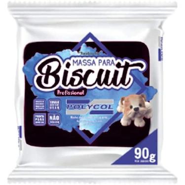 Imagem de Massa de Porcelana Fria Biscuit 90G Preto - Polycol