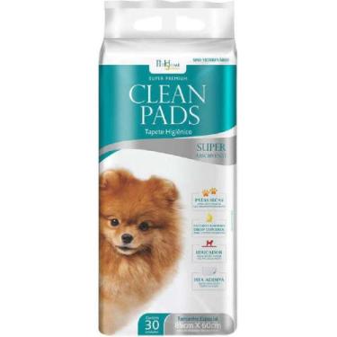 Imagem de Tapete Higiênico Clean Pads Super Premium c/30 Unidades - 85x60cm - Sã