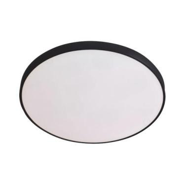 Imagem de Plafon Dualis Redondo Preto 40cm Led 36W 3 em 1 Dip Switch Bivolt - EM