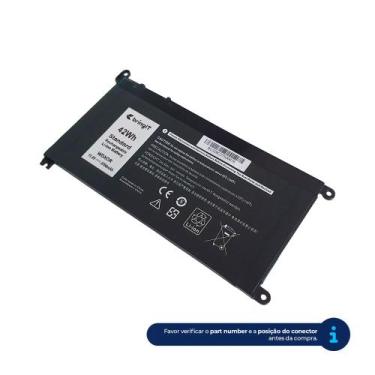 Imagem de Bateria para notebook compatível com Dell Inspiron 15-P61F  3700 mAh -