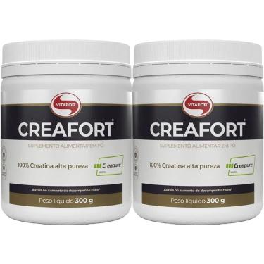Imagem de Kit 2X Creafort Creapure Creatina - 300g - Vitafor-Masculino