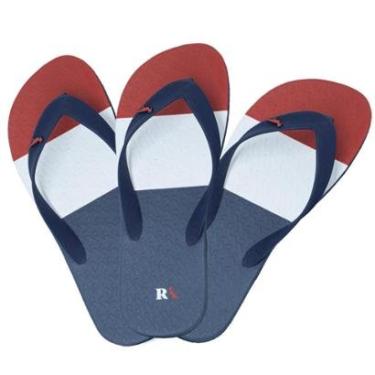 Imagem de Kit 3 Chinelos Reserva RSV Go Trancoso Borracha Confortável Clássico 750040396-Masculino