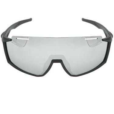 Imagem de Óculos de Sol Esportivo Premium Baixa Pace Ciclismo Bike Moda Verão uv400 Masculino Feminino (Prata Espelhado)