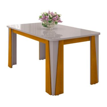 Imagem de Mesa de Jantar Opera 4 Lugares com Tampo de Vidro