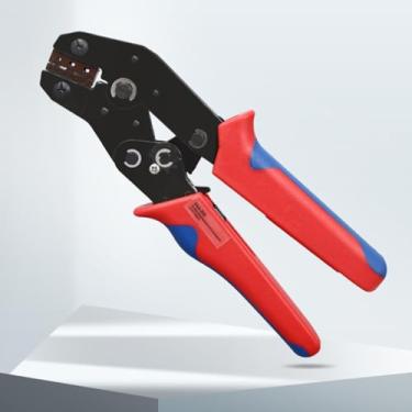 Imagem de Ferramenta de crimpagem de catraca SN-58B para terminais Dupont, JST, XH2.54 e prensa a frio AWG 22-16