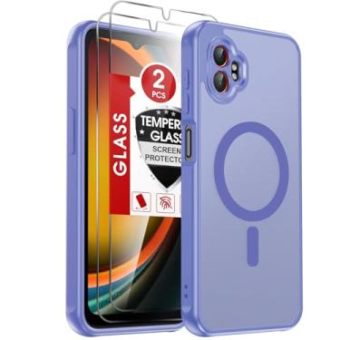 Imagem de LeYi Capa para Galaxy XCover-7-Pro: Capa para Samsung Galaxy XCover7 Pro com 2 pacotes de protetor de tela, carregamento sem fio, fosco, translúcido, macio e corpo inteiro para Samsung XCover 7 Pro