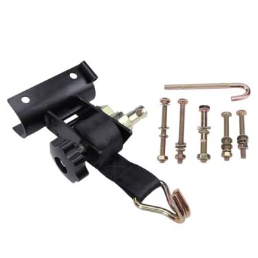 Imagem de aqxreight Correia de Catraca para Rack de, Rack de Teto de Caminhão, Cinta de Amarração de 1,5 Polegadas de Largura, Capacidade de 500 Libras Com Catracas Acolchoadas para Serviços