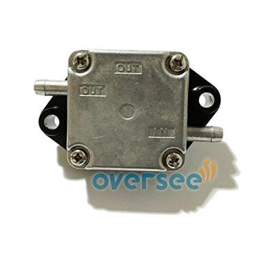 Imagem de OVERSEE Conjunto de bomba de combustível 15100-91J02 para motor de popa Suzuki 4 tempos DF 4HP 5HP 6HP, peças de reposição de bomba de combustível de reposição de motor de barco 15100-89J01