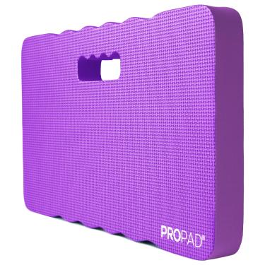 Imagem de Almofada de ajoelhar grossa, ajoelhador de jardim para jardinagem, ajoelhador de banho para banho de bebê, tapete de ajoelhamento para exercício e ioga, almofada de joelho para trabalho, almofada de espuma de chão, extra grande (GG) 45,7 cm x 28 cm x 2,5 cm, roxo