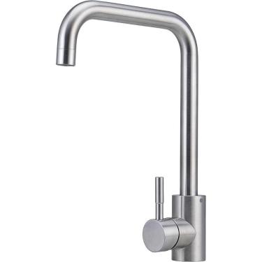 Imagem de Torneira Para Cozinha Misturador Monocomando Paraíba Pingoo.casa - Prata