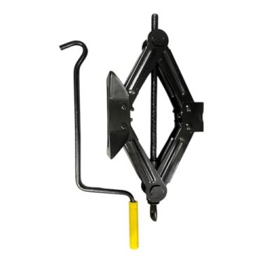 Imagem de Macaco Sanfona Automotivo 1 Tonelada Mecânico, Compacto, Reforçado e Universal para Carros de Passeio com Manivela