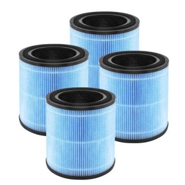 Imagem de Filtro de reposição para purificador de ar AIRTOK AP0601 H13, pacote c