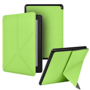 Imagem de Akacy Capa dobrável de formato especial de 15 cm para Kindle paperwhite (versão 2022/2024) Modelos C2V2L3 e RS23CV. Capa leve com despertar/hibernar automático (8)