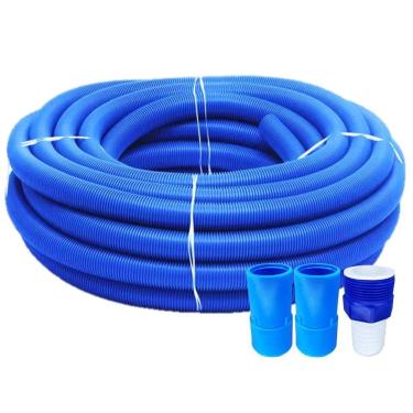 Imagem de Mangueira 9M Ecológica Para Piscinas + Ponteiras E Adaptador