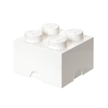 Imagem de Room Copenhagen, LEGO Storage Brick Box - Stackable Storage Solution - Brick 4, White (40030635)