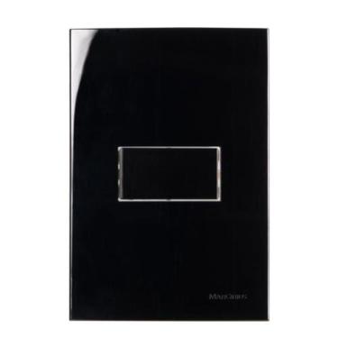 Imagem de Conjunto Margirius Sleek com Placa 4x2 e Interruptor Simples PA016728 