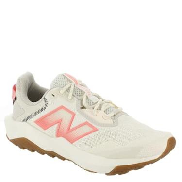 Imagem de New Balance Tênis de corrida feminino Dynasoft Nitrel V6Trail, Angora Sunfade Red Timberwolf, 8 UK