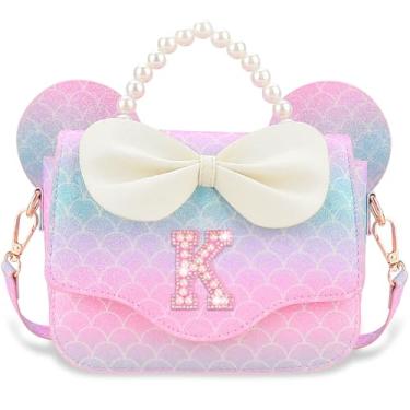 Imagem de Luchike Presentes de aniversário para meninas – Bolsa tiracolo infantil para princesas, presentes de Natal, Sereia-y