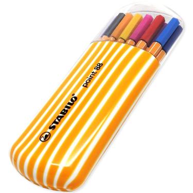 Imagem de Estojo Caneta Stabilo Point 88 0.4mm 8820-02 Zebrui 20 Cores
