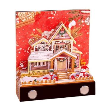 Imagem de Shakven Calendário de relógio 2025,Calendário de mesa 2025,Calendário de pedaço de Natal rasgar calendário - Bloco de notas para mesa de escultura de mesa, bloco de notas para inauguração de