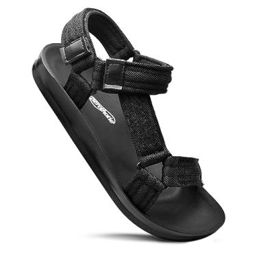 Imagem de AEROTHOTIC Sandálias femininas para caminhada – Sandálias esportivas leves ajustáveis com alça traseira – Tênis feminino ortopédico lavável para viagem ao ar livre para caminhadas na praia no inverno