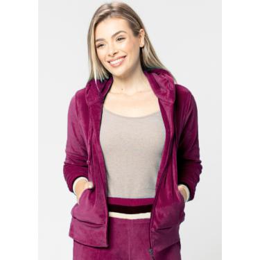 Imagem de Casaco Pau a Pique Básico Plush Fúcsia
