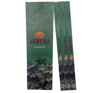 Imagem de Incenso Indiano Sac Arruda - Afasta Mau Olhado 3 Caixinhas