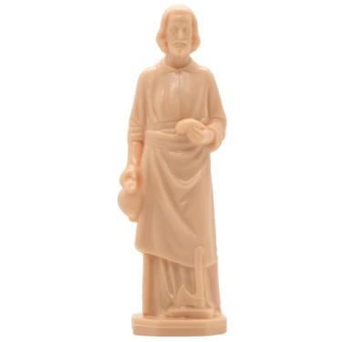 Imagem de VILLAGE GIFT IMPORTERS Saint Joseph Home Seller Kit | Tradição católica para venda rápida de casa | Inclui pequena estátua de plástico de São José e cartão de oração