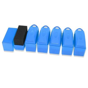 Imagem de X AUTOHAUX 6X pneu pneu aro aro acabamento contorno detalhe curativo brilho aplicador esponja escova de espuma para carro caminhão pneus enceramento polimento limpeza limpeza limpeza pano sem alça