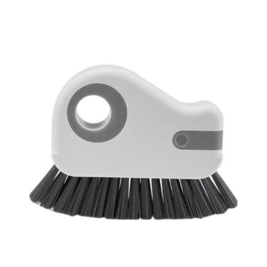 Imagem de Escova de Limpeza Ranhuras 2 em 1 Multifuncional para Juntas Portas e Janelas Cantos Mortos Ferramenta Doméstica com Ras