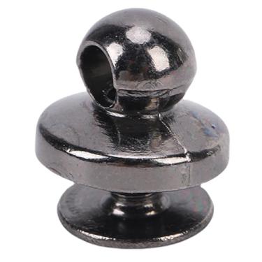 Imagem de Semme Parafuso Prisioneiro de Botão de Cabeça Redonda, 100 Conjuntos de Rebites de Couro Com Parafuso de Ferro de Liga de Alumínio Com Superfície Lisa, para Artesanato DIY, Reparo de