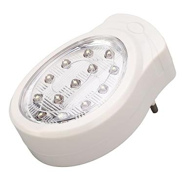 Imagem de Fafeicy Luz de Emergência LED, Luz de Emergência LED Recarregável Com Economia de Energia, de Falha de Energia 2 Engrenagens Branco Frio AC110-240V, Bateria Recarregável para Iluminação Contínua (#11)