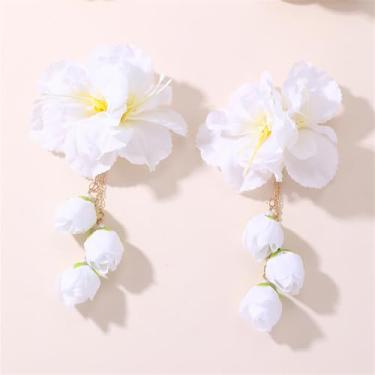 Imagem de Um par de grampos de cabelo de casamento, presilhas de cabelo de cristal feitas à mão com design floral, presilhas de pérolas, clipes de flores de strass, acessórios de cabelo para mulheres e meninas