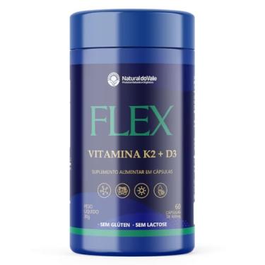 Imagem de Vitamina K2 MK7 + D3 2000UI Flex 60 Doses - Natural do Vale