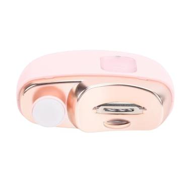 Imagem de VBESTLIFE Cortador de Unhas Elétrico, Aparador de Unhas Automático de 2 Velocidades Com Luz LED e Armazenamento de Clipe, Tipo C Recarregável para Bebês, Crianças, Adultos, Idosos (Rosa)