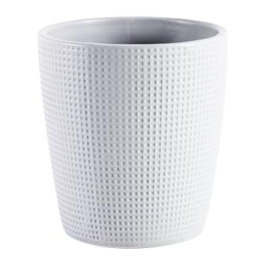 Imagem de VASO DE CERAMICA GRIS BRANCO