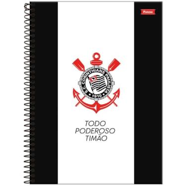 Imagem de CAD.UNIV.CD.80F.1M.PT4 CORINTHIANS FSC