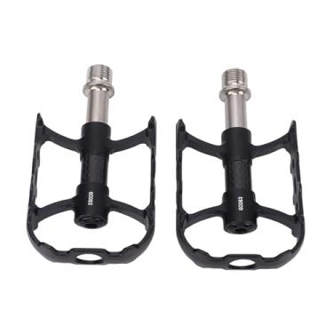 Imagem de SPYMINNPOO Pedais de Bicicleta 1 par de Pedais de Ciclo Leves Antiderrapantes Com Eixo de Liga de Ti para Bicicletas Dobráveis ​​de Estrada Rolamentos de Agulha de Construção Em Liga de Alumínio
