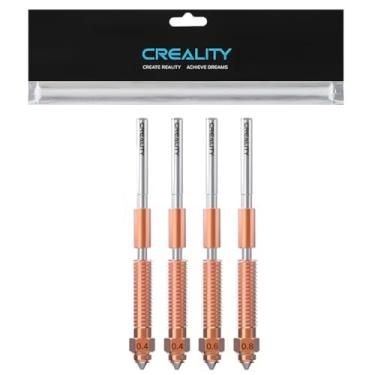 Imagem de Bocal Creality K1C – Kit de bocal de impressora 3D de alta temperatura de troca rápida (liga de cobre e aço endurecido) – Compatível com Creality K1C, Ender 3 V3, Ender 3 V3 SE, Ender 3 V3 Plus