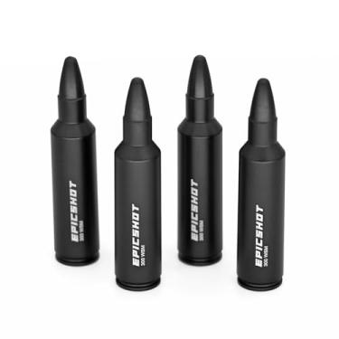 Imagem de Epicshot Premium Training Metal Snap Caps Black Dry Fire Training Falso Rounds Practice Safe Loading Firing (9 mm 6pk)