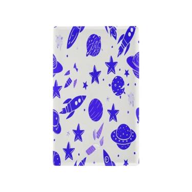 Imagem de Wassud Placa de cobertura de interruptor de luz para tomada decorativa espaço placa de parede para tomadas elétricas duplex 4,53 x 2,76 polegadas