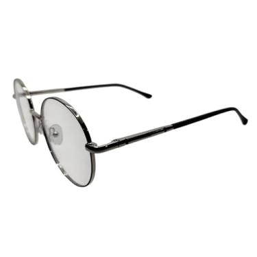 Imagem de Armação Óculos de Grau Feminina Trento em Acetato (Prata com Cinza)