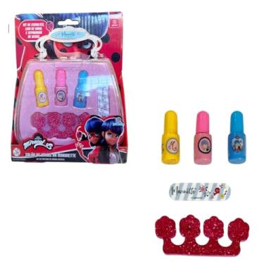 Imagem de Salão de Unhas Marinete Ladybug Polibrinq Infantil Completo