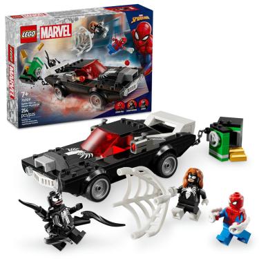 Imagem de Blocos de Montar - Homem-Aranha vs Carro Musculado do Venom LEGO DO BRASIL