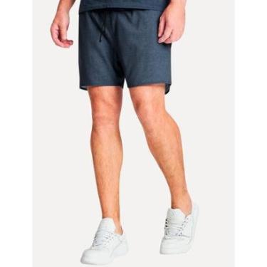 Imagem de Short Reserva Masculino D'Água Beachwear Texture Azul Marinho Mescla-Masculino