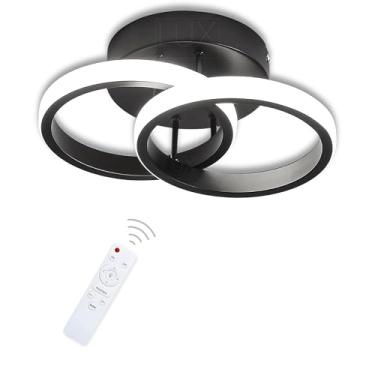 Imagem de Plafon Luminária de Teto LED 3 em 1 Bivolt 6000K Luz Branca Quente e Neutra Design Moderno e Alta Eficiência Iluminadora LUX DESIGN