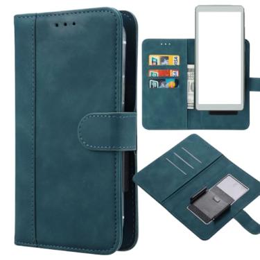 Imagem de Ranyi Capa para leitor de iPaper VIWOODS de 15,6 cm, carteira de couro universal com compartimentos para cartões, clipe móvel, flip magnético, capa de proteção para VIWOODS 15.6 cm AiPaper eBook